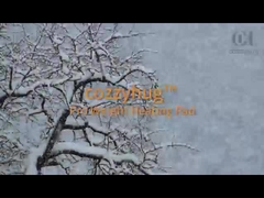 وسادة التدفئة ذات الغلاف الخلفي المزن مع وظيفة الأشعة تحت الحمراء والأيونات السلبية